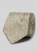 altea Krawatte aus Seiden-Baumwoll-Mix Modell 'Nilo' in Gruen, Größe 1