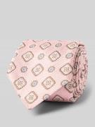 altea Krawatte aus Seiden-Baumwoll-Mix Modell 'Nilo' in Rose, Größe 1