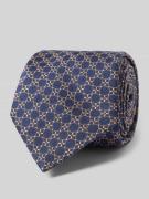 altea Krawatte aus Baumwoll-Seiden-Mix Modell 'Gange' in Marine, Größe...