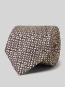 altea Krawatte aus Baumwoll-Seiden-Mix Modell 'Gange' in Beige, Größe ...