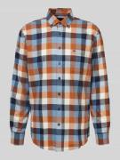 Fynch-Hatton Regular Fit Freizeithemd aus Viskose mit Brusttasche in H...