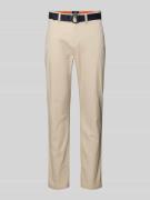 MCNEAL Stoffhose mit französischen Eingrifftaschen in Kitt, Größe 42