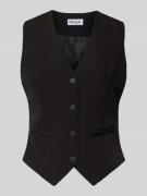 Pieces Slim Fit Anzugweste mit angedeutete Taschen Modell &#x27;BOZZY VEST&#x27;...