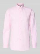Polo Ralph Lauren Freizeithemd mit Knopfleiste in Rosa, Größe L