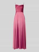 Jake*s Cocktail Abendkleid mit Wasserfall-Ausschnitt in Rosa Melange, ...