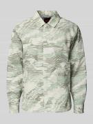 BOSS Orange Regular Fit Hemdjacke mit Rumpftunnelzug Modell 'LELDON' i...