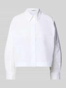 Ivy Oak Regular Fit Hemdbluse mit verdeckter Knopfleiste Modell 'BRITT...