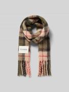 Closed Schal mit Label-Detail in Pink, Größe 1