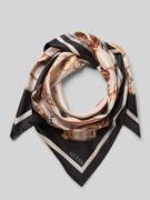 Guess Tuch mit Logo-Print Modell 'Kefiah' in Black, Größe 1