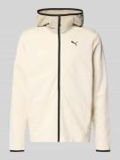 PUMA PERFORMANCE Sweatjacke mit Kapuze in Ecru, Größe L