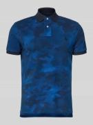 Polo Ralph Lauren Slim Fit Poloshirt aus reiner Baumwolle in Dunkelbla...