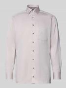 OLYMP Regular Fit Businesshemd aus Baumwolle mit Kentkragen in Sand, G...