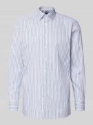 OLYMP Regular Fit Businesshemd aus Baumwolle mit Kentkragen in Marine,...