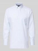 OLYMP Regular Fit Businesshemd mit Button-Down-Kragen in Bleu, Größe 3...