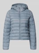 Only Regular Fit Steppjacke mit Kapuze Modell 'TAHIA' in Ocean, Größe ...