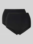 Schiesser Slip mit elastischem Bund in Black, Größe 38
