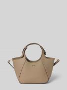 BOSS Umhängetasche aus echtem Rindsleder Modell 'LENAH' in Taupe, Größ...