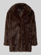 Only Boxy Fit Webpelzjacke mit Fly-Away-Kragen Modell 'DAWN LIFE' in S...