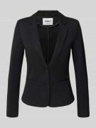 Only Blazer mit Label-Details Modell 'Poptrash' in Black, Größe L