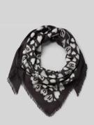 HUGO Tuch aus Modal-Baumwoll-Mix Modell 'ALYCIA' in Black, Größe 1