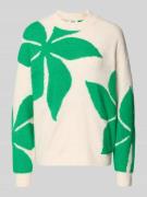 B.Young Oversized Strickpullover mit gerippten Abschl&#xFC;ssen Modell &#x27;OME...