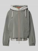 Gil Bret Jacke mit Zweiwege-Reißverschluss in Khaki, Größe 42