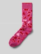 Unio Socken mit geripptem Abschluss in Pink, Größe 36-38