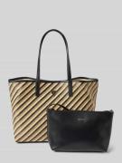 Guess 2-in-1-Shopper mit Label-Applikation Modell 'VIKKY II' in Black,...
