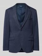MCNEAL Slim Fit Sakko mit Reverskragen in Marine, Größe 52