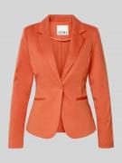 ICHI Blazer mit Reverskragen Modell 'KATE' in Orange, Größe L