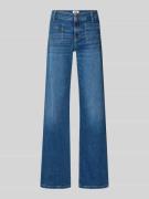 Cambio Wide Leg Jeans mit aufgesetzten Taschen Modell 'Tess' in Jeansb...