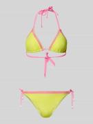 Banana Moon Bikini mit Ziersteinen Modell 'Blucostora' in GELB, Größe ...