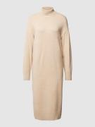 B.Young Strickkleid mit Rollkragen Modell 'MANINA' in Beige Melange, G...