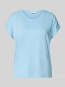 Only Regular Fit T-Shirt aus Viskose-Mix Modell 'MOSTER' in Hellblau, ...