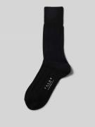 Falke Socken mit Kaschmir-Anteil Modell 'LHASA' in Black, Größe 43-46