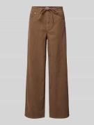 Only Loose Fit Cordhose aus reiner Baumwolle in Taupe, Größe L