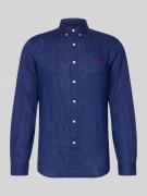 Polo Ralph Lauren Slim Fit Freizeithemd aus reinem Leinen in Marine, G...