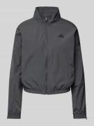 adidas Sportswear Regular Fit Jacke mit Stehkragen in Anthrazit, Größe...