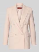 Max Mara Studio Regular Fit Longblazer aus reiner Schurwolle in Hellro...