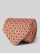 altea Krawatte mit Label-Detail Modell 'Isonzo' in Orange, Größe 1