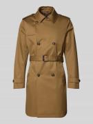 MCNEAL Trenchcoat mit Kentkragen in Sand, Größe L