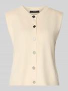 Vero Moda Regular Fit Strickjacke aus Viskose-Mix Modell 'GOLD' in Off...