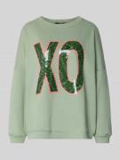 miss goodlife Relaxed Fit Sweatshirt mit Pailettenbesatz Modell 'XO' i...