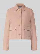 Jake*s Collection Blazer mit Knopfleiste in Lachs, Größe 32