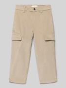 Mango Cordhose mit Eingrifftaschen in Sand, Größe 116