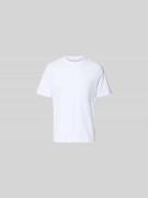 Officine Générale Regular Fit T-Shirt aus reiner Baumwolle in Weiss, G...