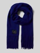 Someday Schal mit Ausfransungen Modell 'Barula' in Royal, Größe 1