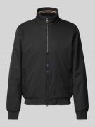 Geox Jacke mit Stehkragen in Black, Größe 58
