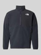 The North Face Sweatshirt mit Troyer-Kragen in Black, Größe S