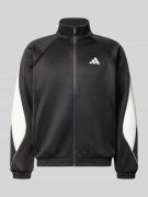adidas Sportswear Trainingsjacke mit Logo und Stehkragen in Black, Grö...